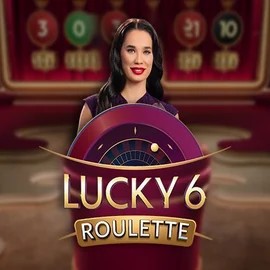 Lucky 6 Roulette logo by Pragmatic Play Wbetz Casino