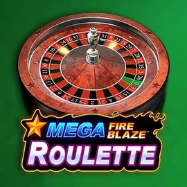 Mega Fire Blaze Roulette slot logo by Playtech at Wbetz Casino