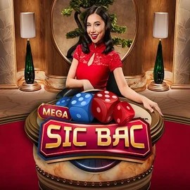 Mega Sic Bac slot logo by Pragmatic Play at Wbetz Casino