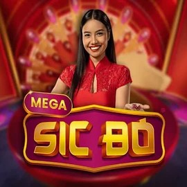 Official Live Casino logo: Mega Sic Bo by Pragmatic Play at Wbetz Casino