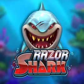 Razor Shark logo by Push Gaming at Wbetz CasinoRazor Shark